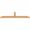 Ekena Millwork Portland Smooth Timber Gable Bracket, Western Red Cedar, 72"W x 18"H x 3 1/2"D x 3 1/2"F, 6/12 Pitch GBW072X18X0404POR00SWR - alternate 5